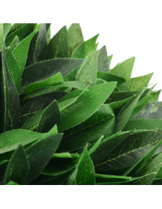 Alloro Artificiale con Vaso Verde 130 cm 2