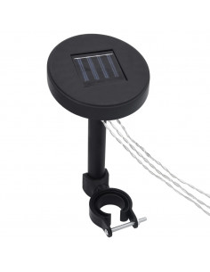 Stringa di Luci LED per Gazebo con Pannello Solare 2