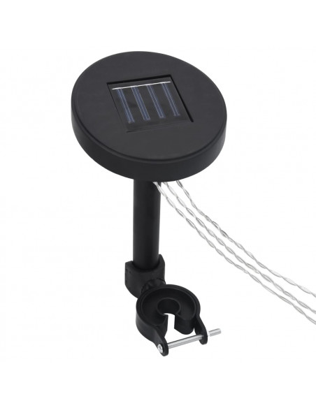 Stringa di Luci LED per Gazebo con Pannello Solare