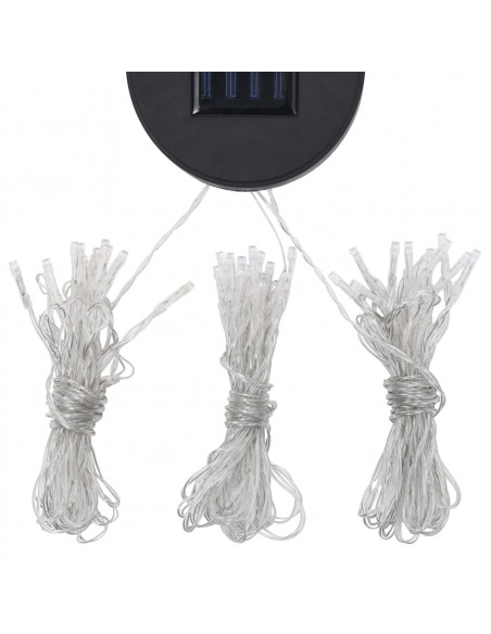 Stringa di Luci LED per Gazebo con Pannello Solare