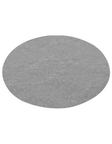 Erba Artificiale con Tacchetti D. 130 cm Grigio Rotondo