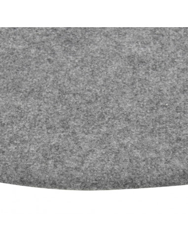 Erba Artificiale con Tacchetti D. 130 cm Grigio Rotondo