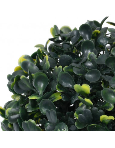 Sfere di Bosso Artificiale 4 pz 12 cm