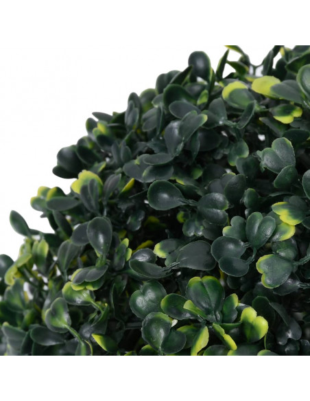 Sfere di Bosso Artificiale 2 pz 45 cm