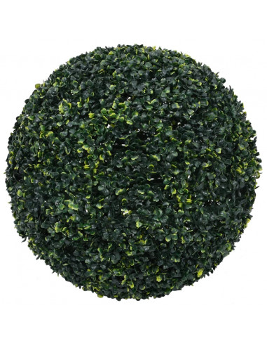 Sfere di Bosso Artificiale 2 pz 52 cm