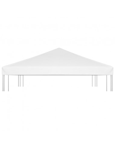 Copertura Superiore per Gazebo 270 g/m² 3x3 m Bianca