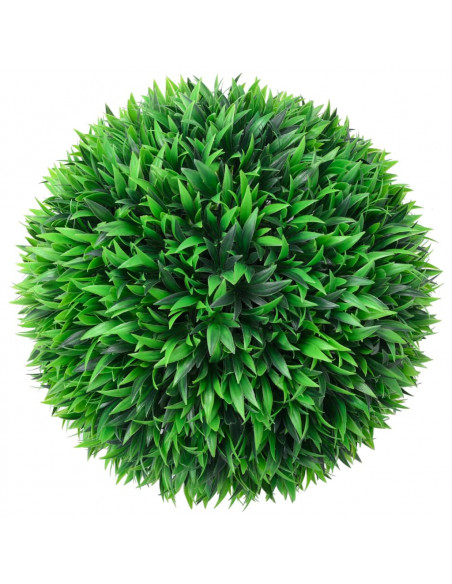 Sfere di Bosso Artificiale 2 pz 38 cm