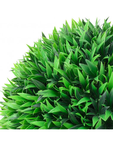 Sfere di Bosso Artificiale 2 pz 38 cm