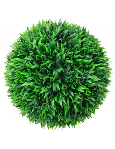 Sfere di Bosso Artificiale 2 pz 47 cm