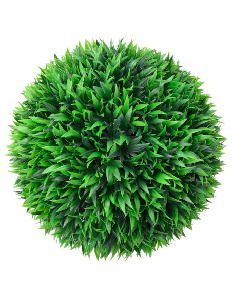 Sfere di Bosso Artificiale 2 pz 47 cm