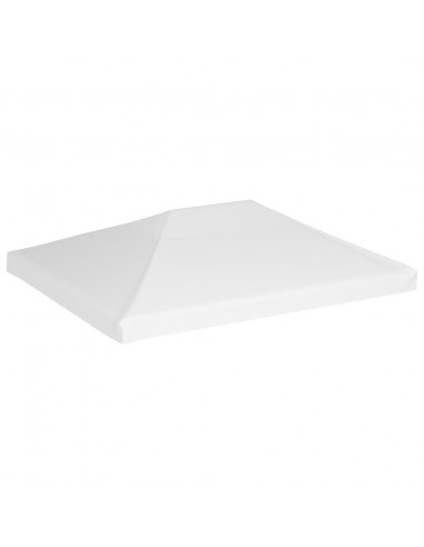 Copertura Superiore per Gazebo 270 g/m² 4x3 m Bianca