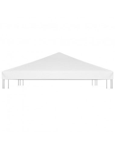 Copertura Superiore per Gazebo 270 g/m² 4x3 m Bianca
