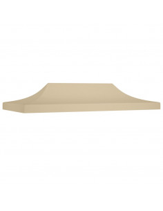Tetto per Tendone per Feste 6x3 m Beige 270 g/m² 2