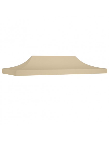 Tetto per Tendone per Feste 6x3 m Beige 270 g/m²