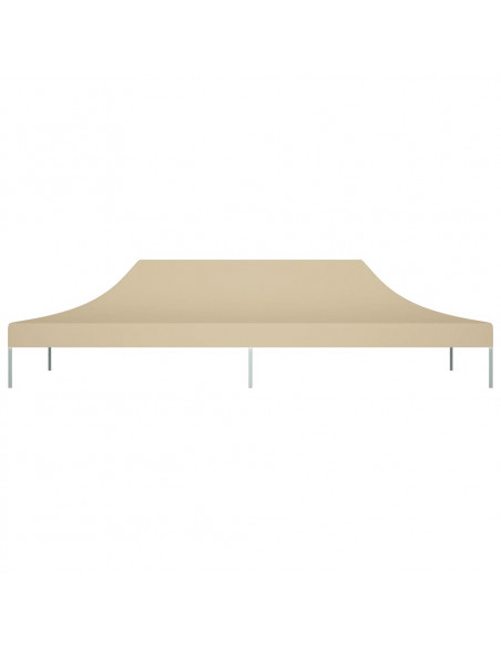 Tetto per Tendone per Feste 6x3 m Beige 270 g/m²