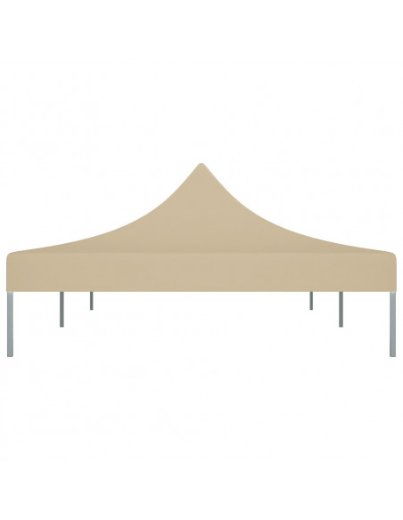 Tetto per Tendone per Feste 6x3 m Beige 270 g/m²