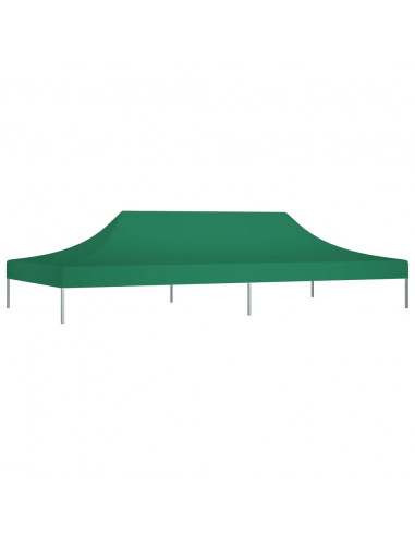 Tetto per Tendone per Feste 6x3 m Verde 270 g/m²