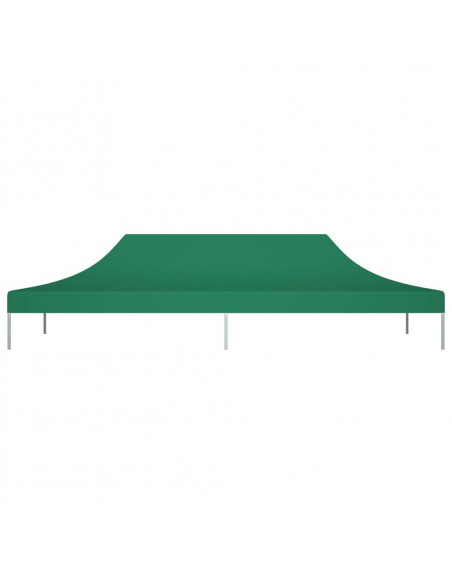 Tetto per Tendone per Feste 6x3 m Verde 270 g/m²
