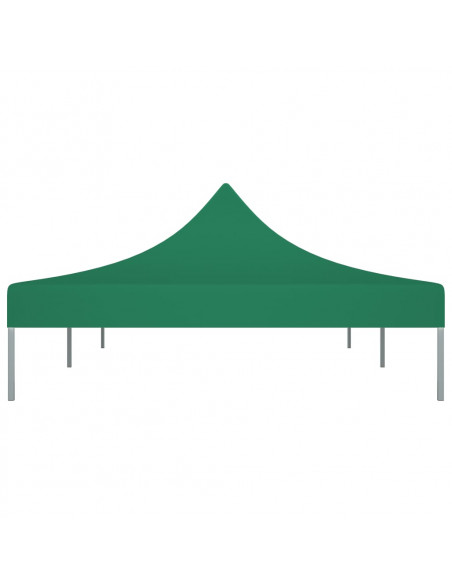 Tetto per Tendone per Feste 6x3 m Verde 270 g/m²