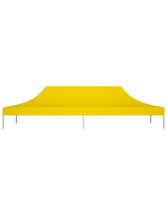 Tetto per Tendone per Feste 6x3 m Giallo 270 g/m² 2