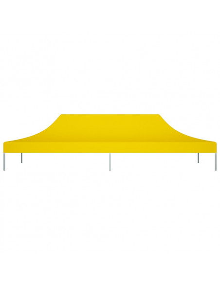 Tetto per Tendone per Feste 6x3 m Giallo 270 g/m²