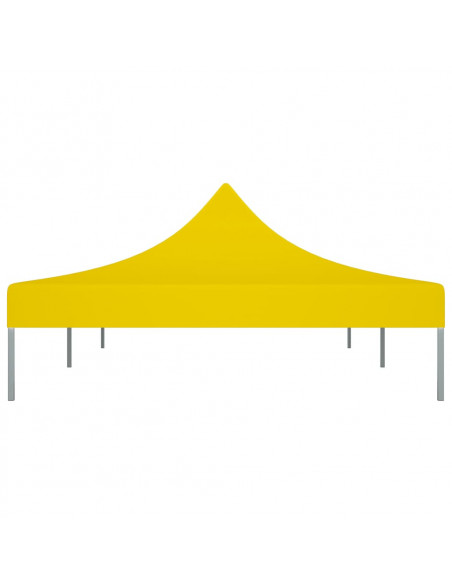 Tetto per Tendone per Feste 6x3 m Giallo 270 g/m²