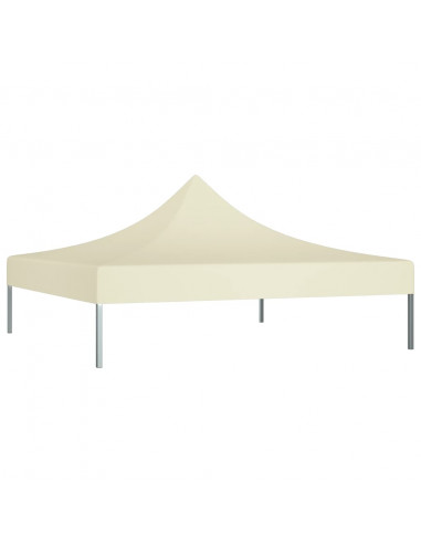 Tetto per Tendone per Feste 2x2 m Crema 270 g/m²
