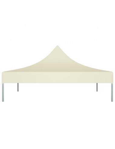 Tetto per Tendone per Feste 2x2 m Crema 270 g/m²