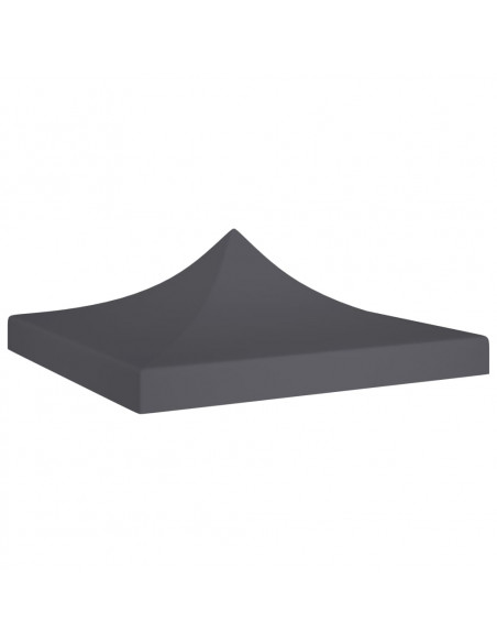 Tetto per Tendone per Feste 2x2 m Antracite 270 g/m²