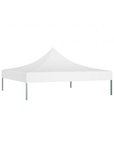 Tetto per Tendone per Feste 2x2 m Bianco 270 g/m²