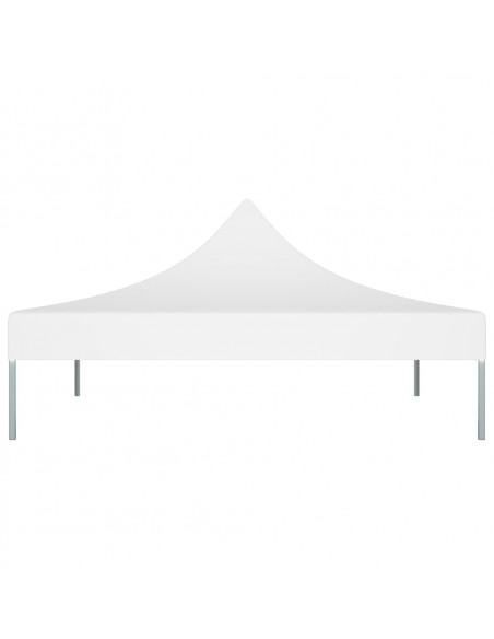 Tetto per Tendone per Feste 2x2 m Bianco 270 g/m²