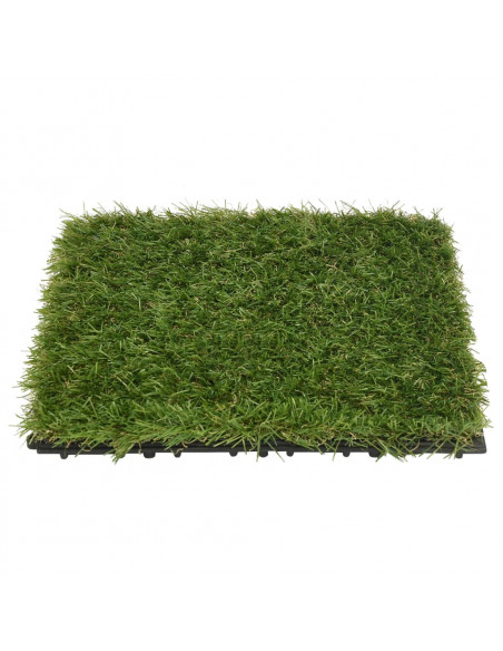 Piastrelle in Erba Sintetica 22 pz 30x30 cm Verde