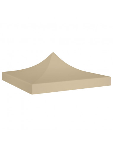 Tetto per Tendone per Feste 2x2 m Beige 270 g/m²