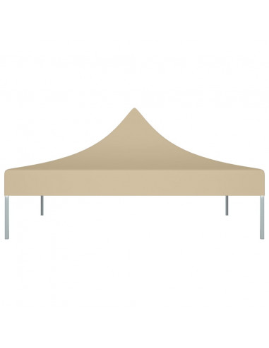 Tetto per Tendone per Feste 2x2 m Beige 270 g/m²