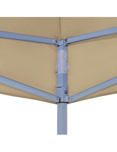 Tetto per Tendone per Feste 2x2 m Beige 270 g/m²
