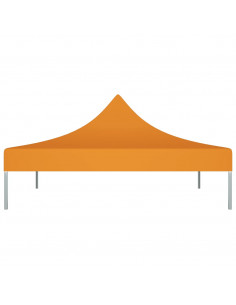 Tetto per Tendone per Feste 2x2 m Arancione 270 g/m² 2