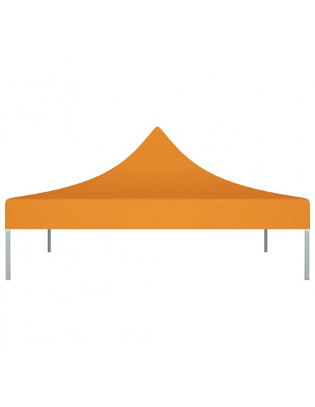 Tetto per Tendone per Feste 2x2 m Arancione 270 g/m²