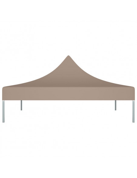Tetto per Tendone per Feste 2x2 m Grigio Talpa 270 g/m²