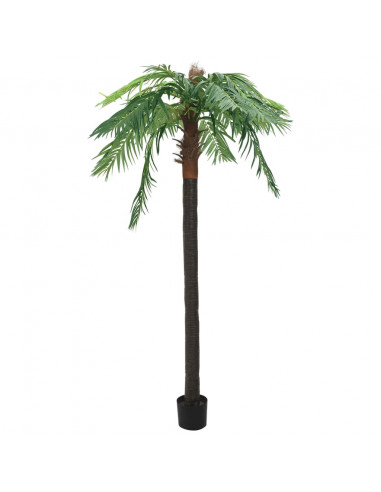 Palma di Phoenix Artificiale con Vaso 305 cm Verde