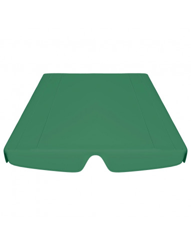 Baldacchino per Dondolo Giardino Verde 188/168x145/110 cm