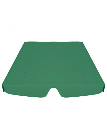 Baldacchino per Dondolo Giardino Verde 188/168x145/110 cm