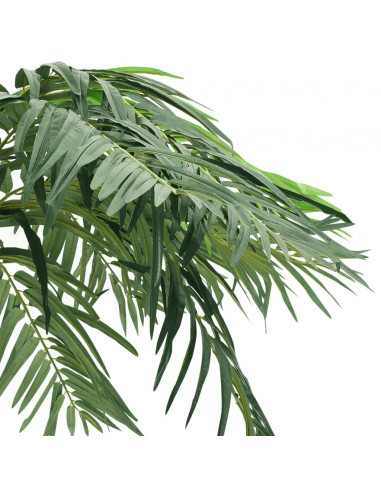 Palma di Phoenix Artificiale con Vaso 305 cm Verde