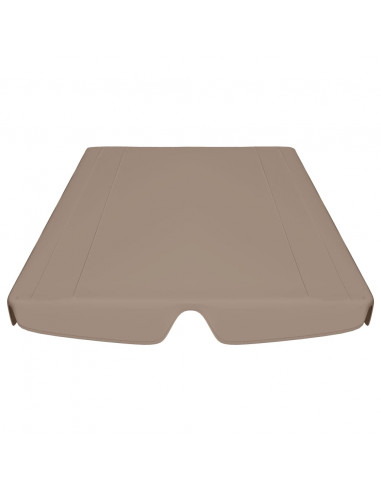 Baldacchino per Dondolo Giardino Tortora 188/168x145/110 cm