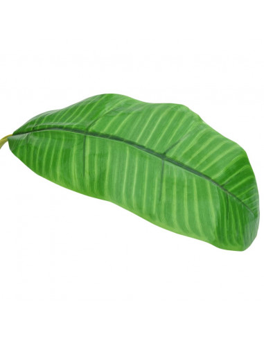 Albero di Banane Artificiale con Vaso 180 cm Verde