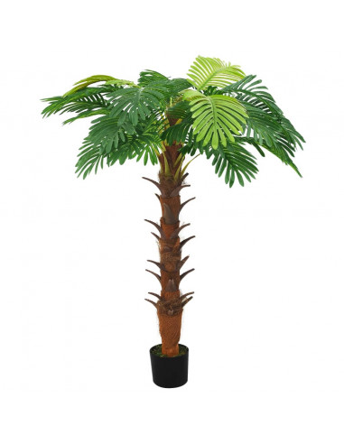 Palma Cycas Artificiale con Vaso 160 cm Verde