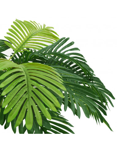 Palma Cycas Artificiale con Vaso 160 cm Verde