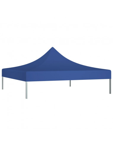 Tetto per Tendone per Feste 2x2 m Blu 270 g/m²