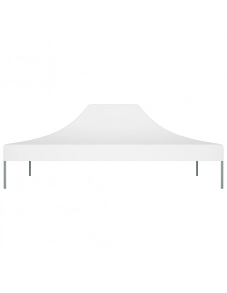 Tetto per Tendone per Feste 4,5x3 m Bianco 270 g/m²