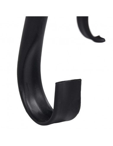 Tavolo con Braciere a Mosaico Nero e Bianco 68 cm in Ceramica