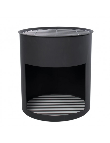 RedFire Braciere Milshire Nero in Acciaio